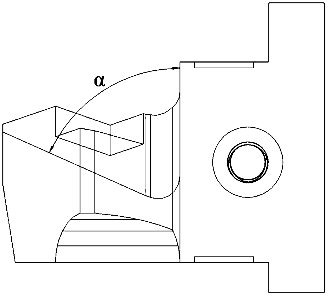 A mechanical quick-change double-milling combination cutter for aluminum ingots