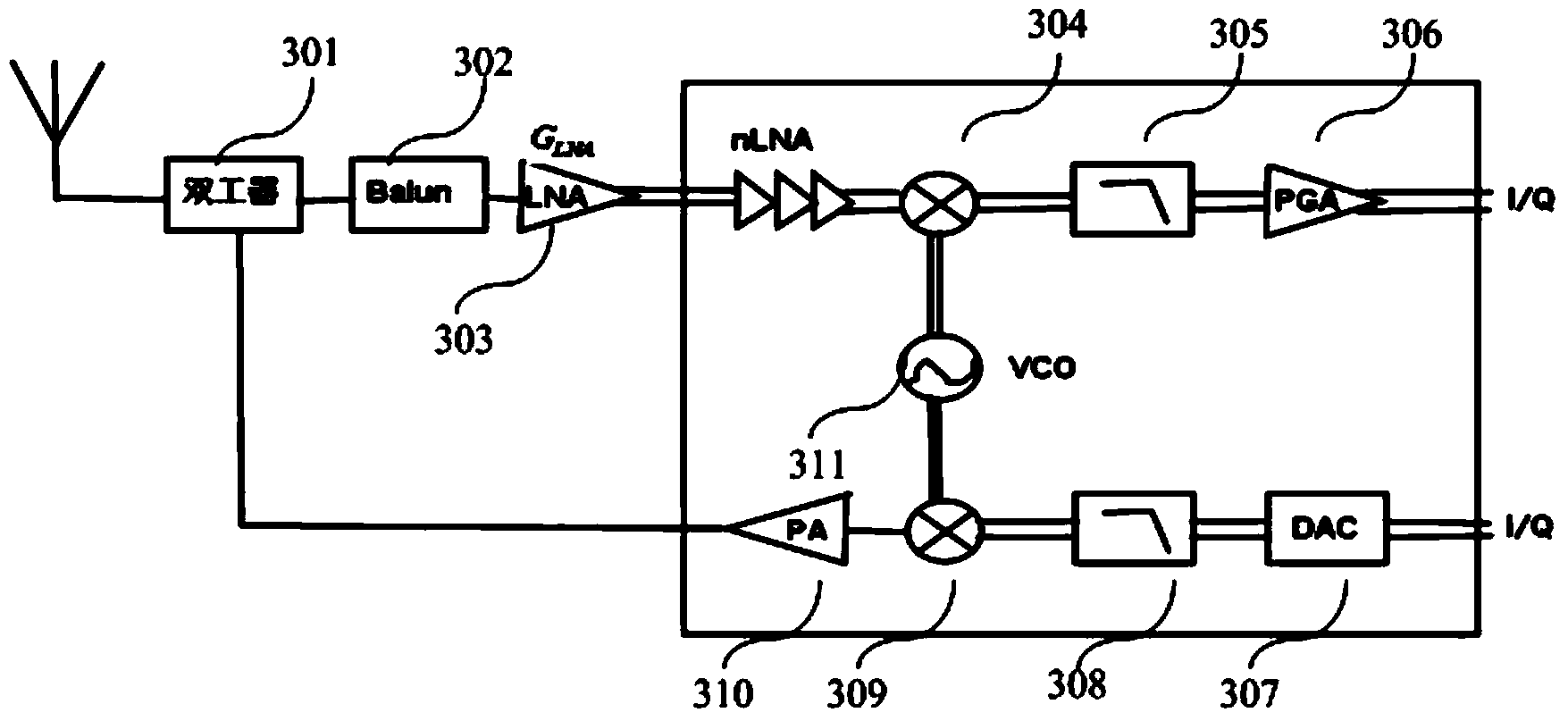 Dual-network mobile terminal