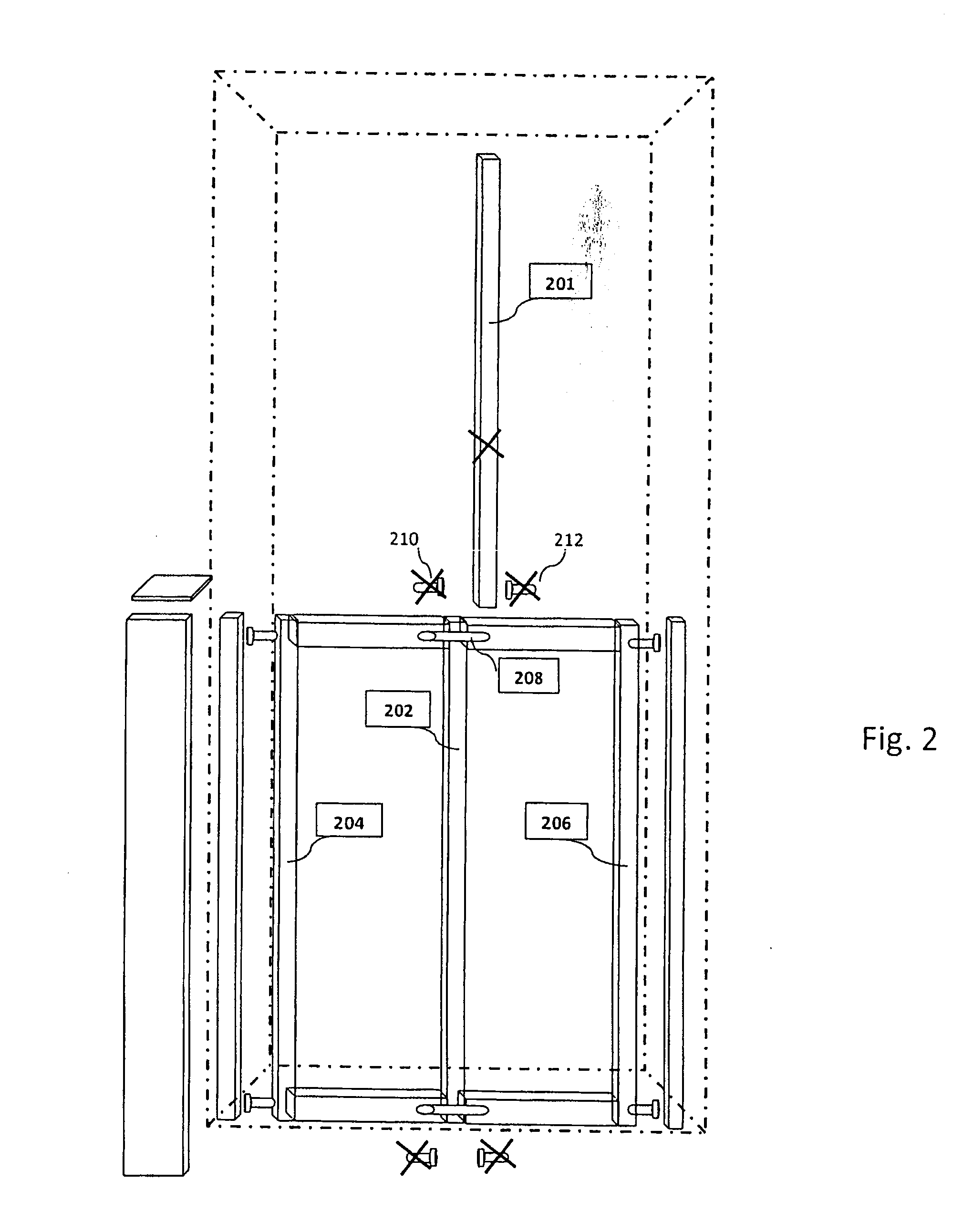 Adjustable modular window dressing system and method for installing the same