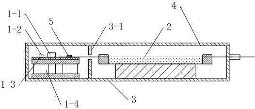 Integrated packaging structure, and process for manufacturing integrated packaging structure