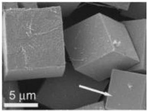 Preparation method of solid cubic blocky copper sulfide