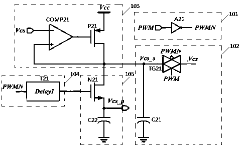 An Auxiliary Sampling Circuit of Primary Inductance Peak Current of Switching Power Supply