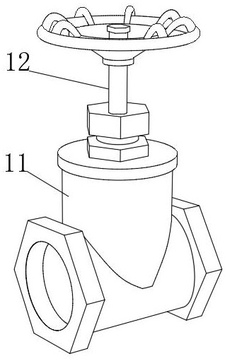 Self-heat-setting type anti-freezing and anti-spalling valve