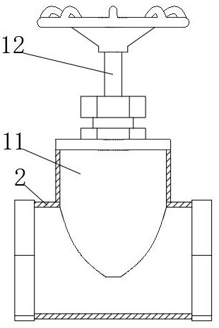 Self-heat-setting type anti-freezing and anti-spalling valve