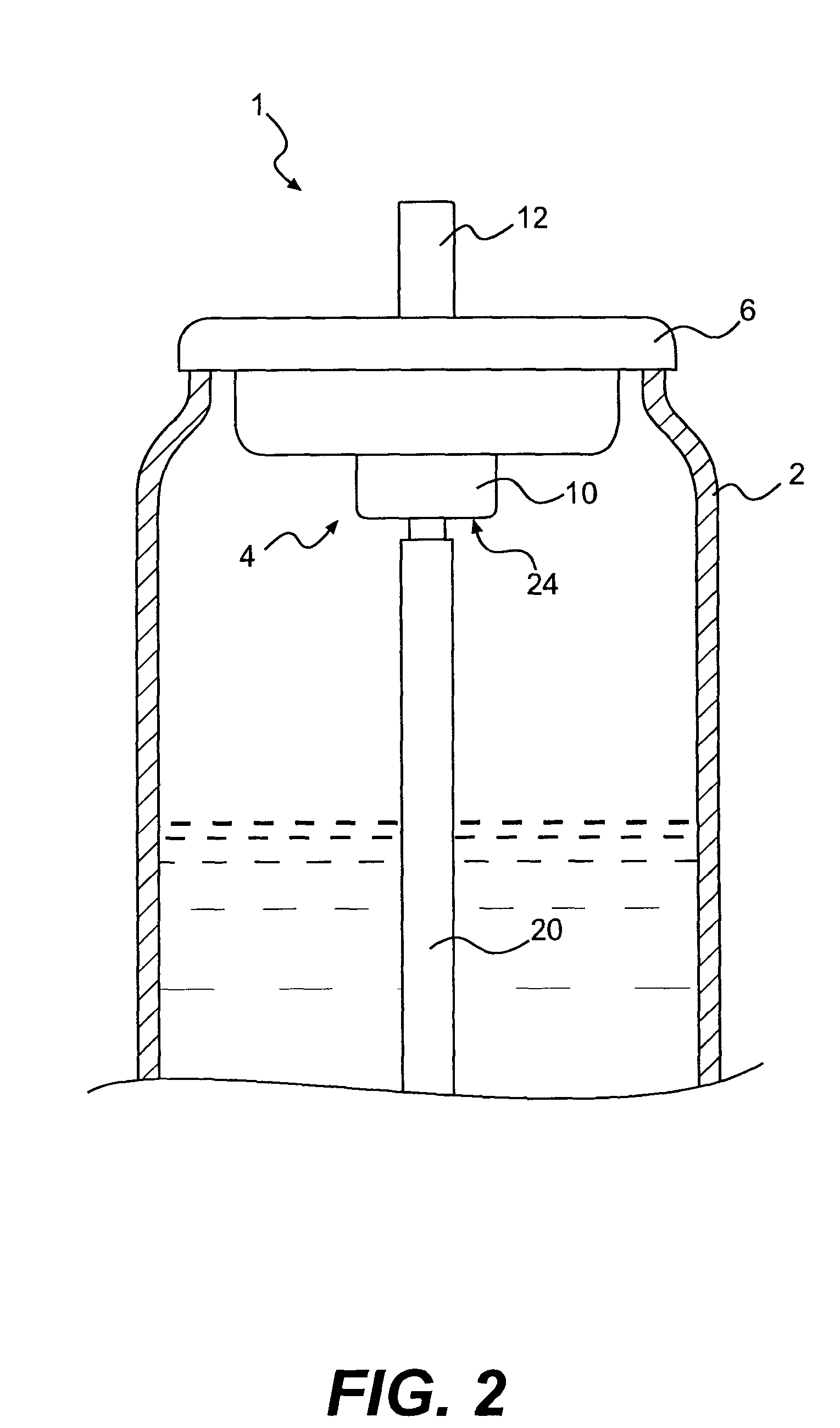 Aerosol dispenser assembly having low volatile organic compound (VOC) content