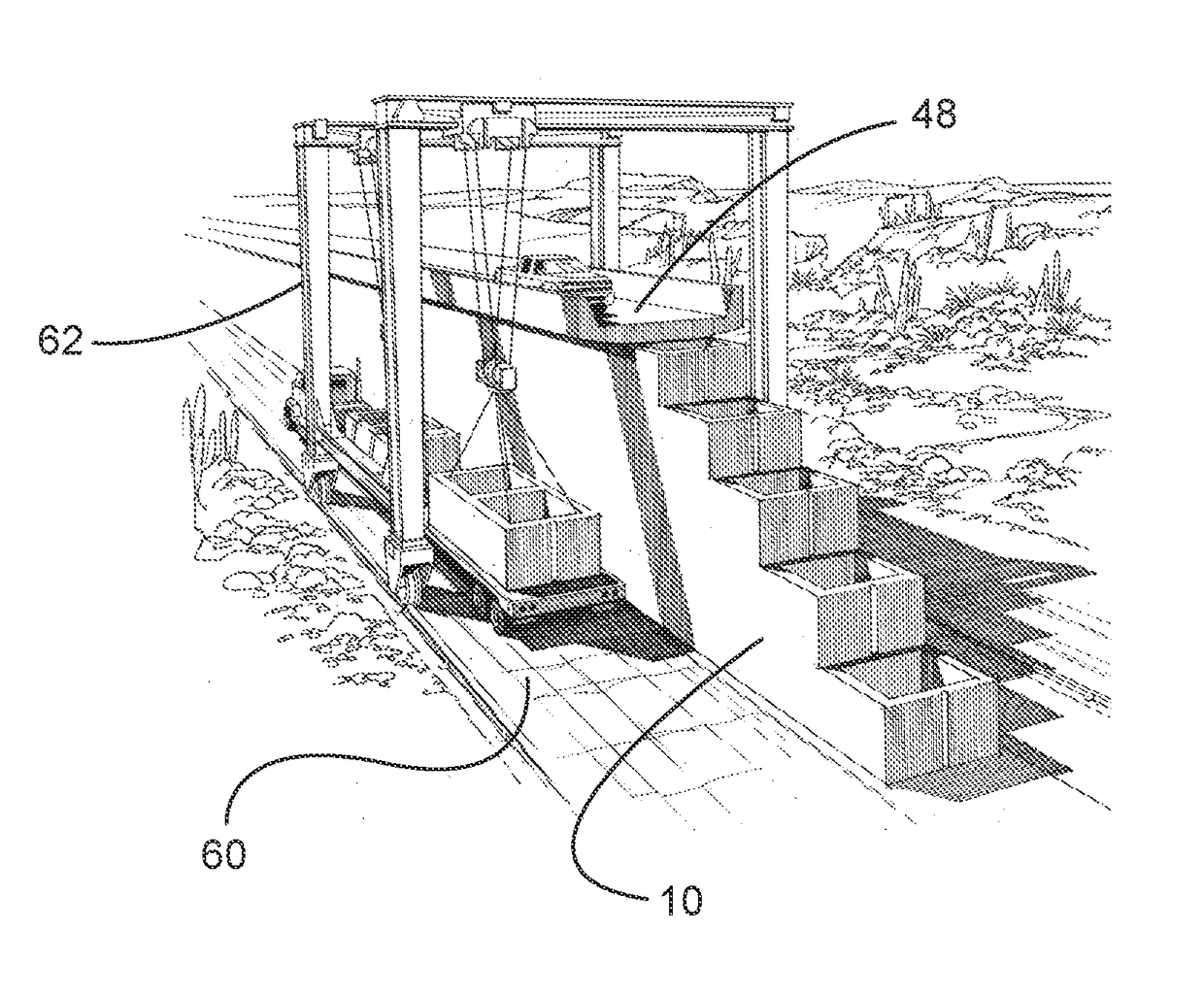 Precast concrete wall with elevated roadway and method for constructing wall