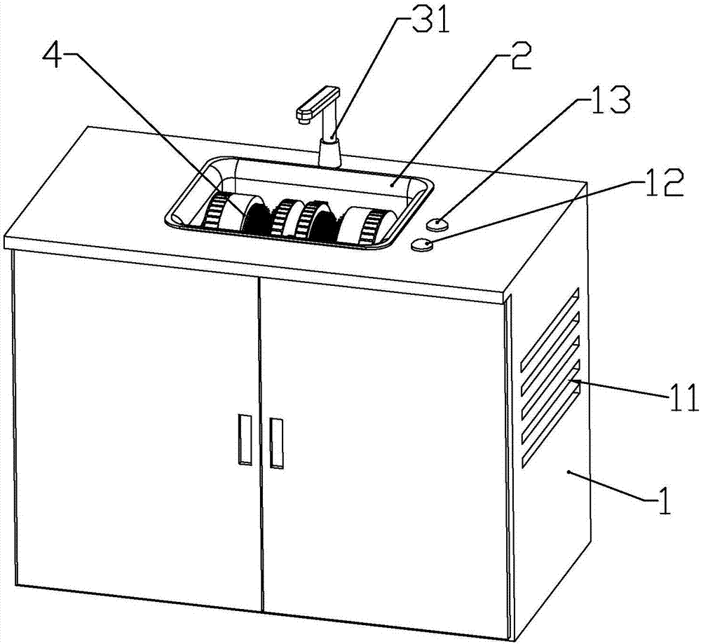 Multifunctional hand washing machine