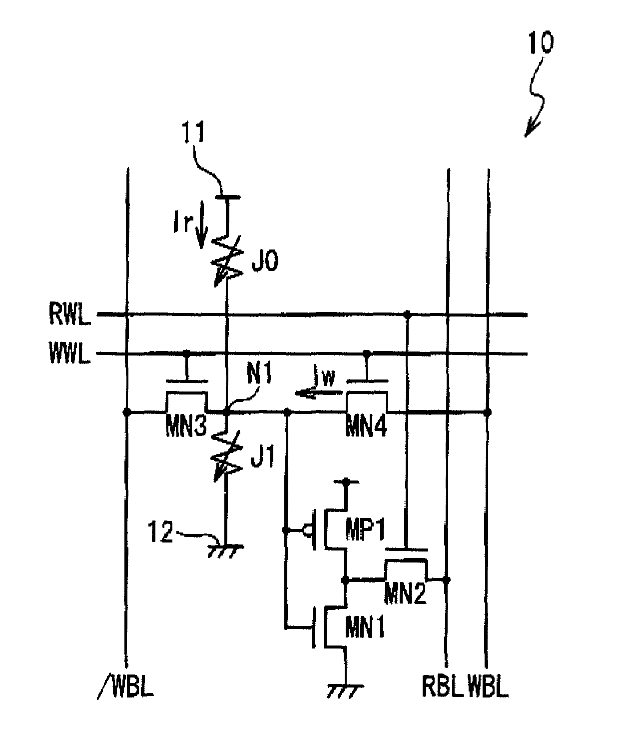 Magnetic random access memory and operating method of the same