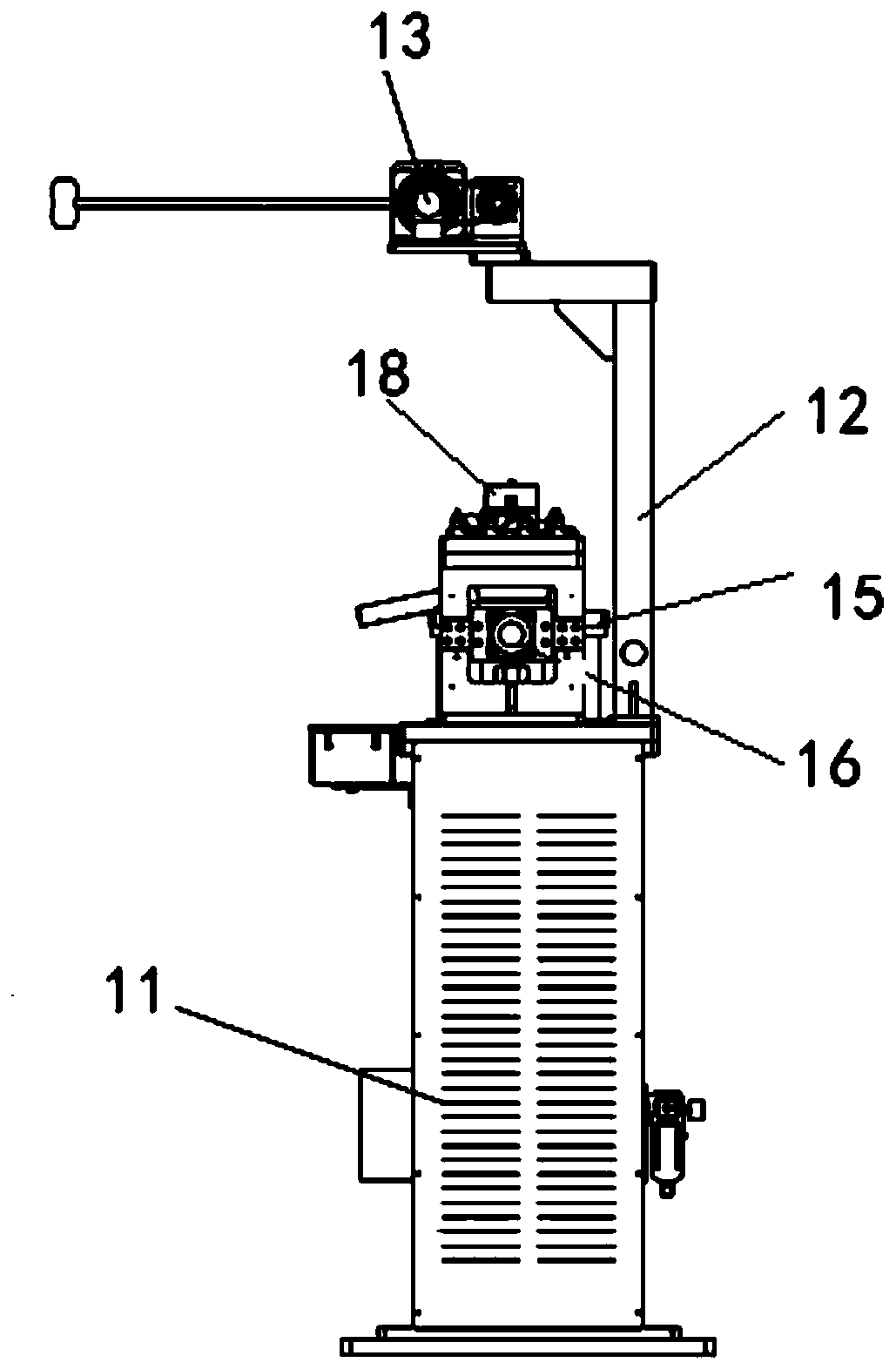 An automatic test system for friction sensitivity