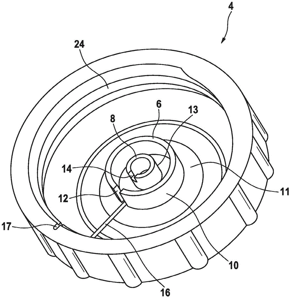 Pressure medium container for a hydraulic motor vehicle brake system