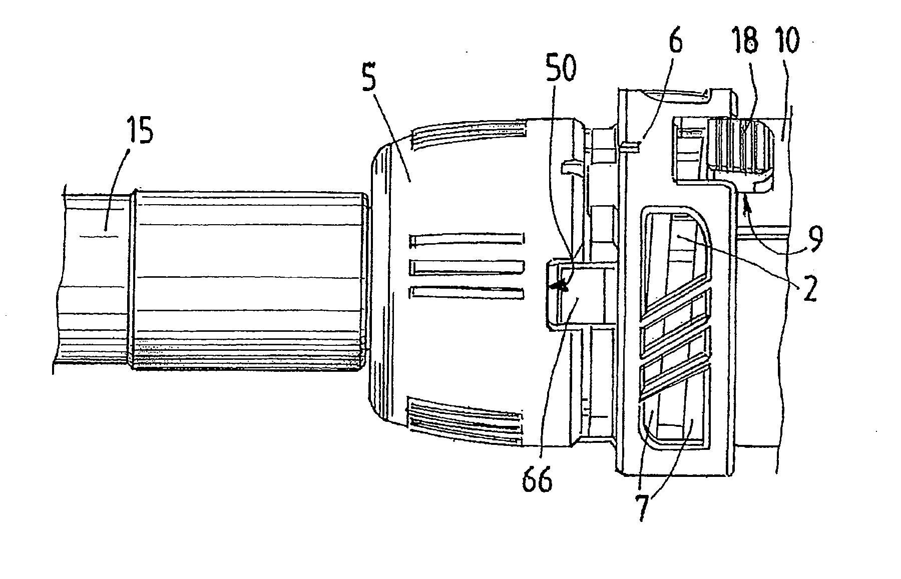 Demand Valve Device For Use By Diverse And Selectively Connectable Fluidic Connector