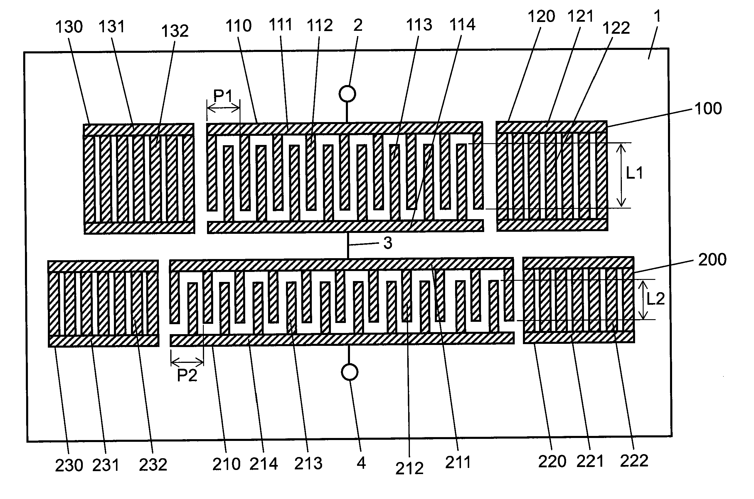 Elastic wave resonator, elastic wave filter, and antenna sharing device using the same