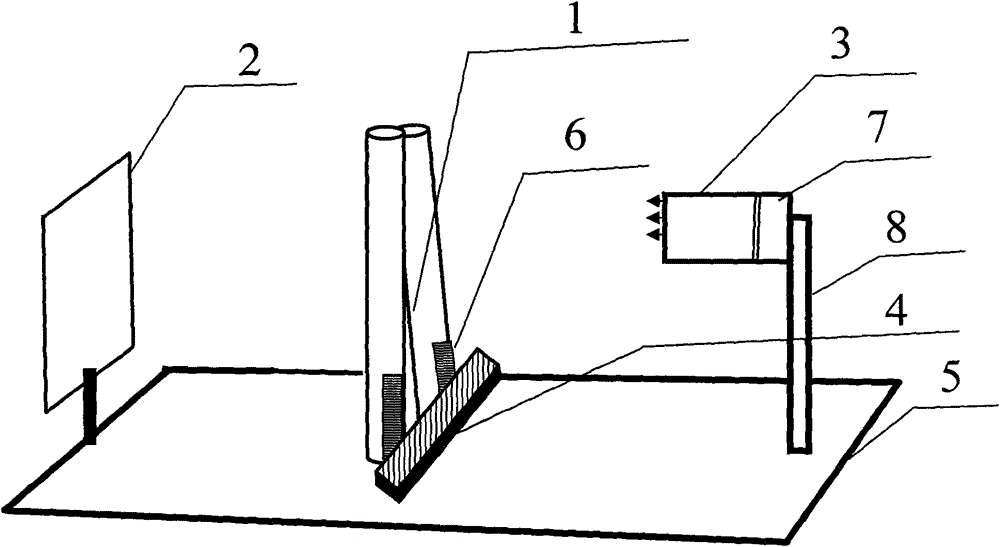 A Single Slit Diffraction Experimental Apparatus with Variable Angle