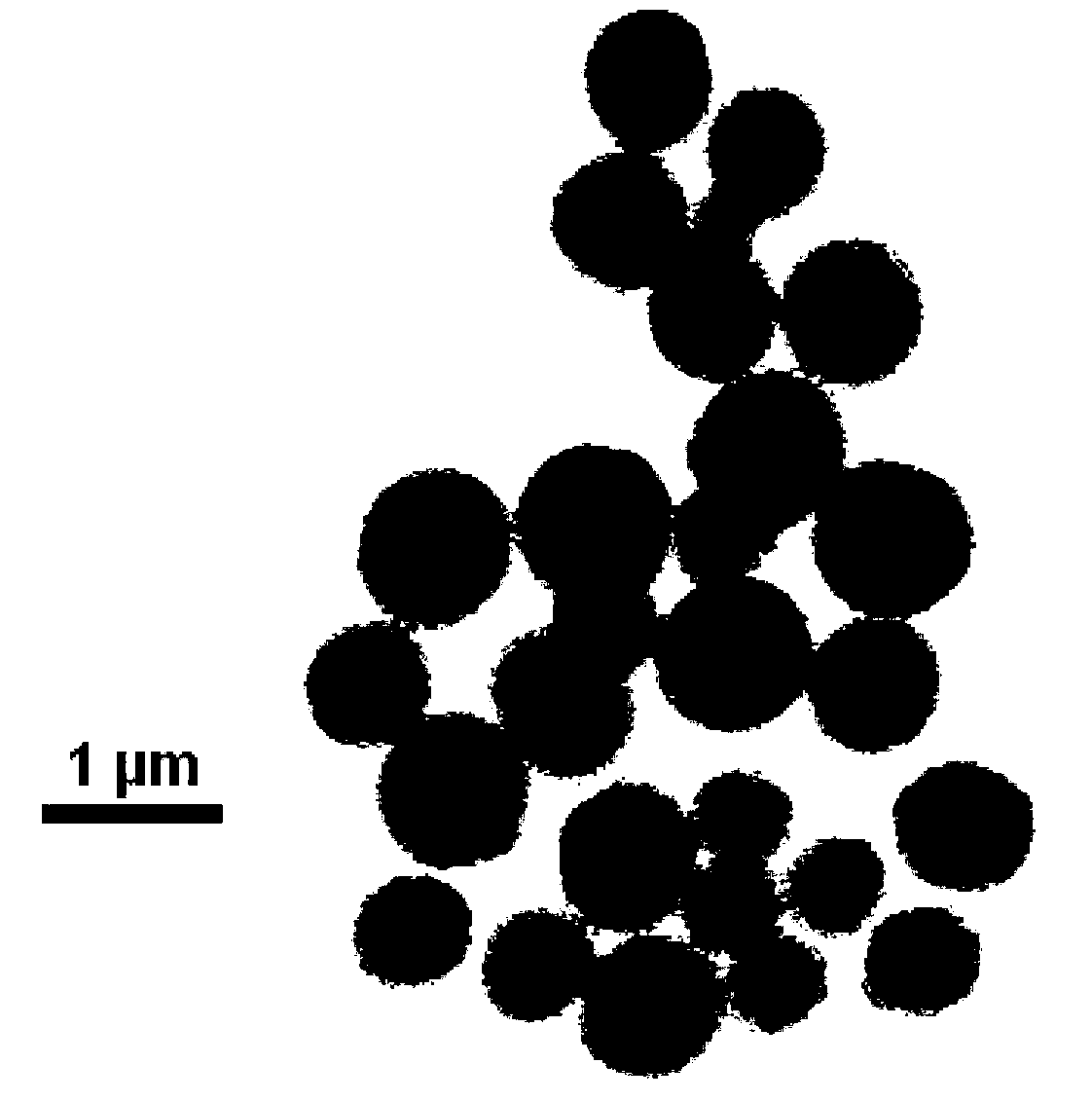 Polymeric microsphere with core-shell structure polymer for polyester reflective film and preparation method of polymeric microsphere