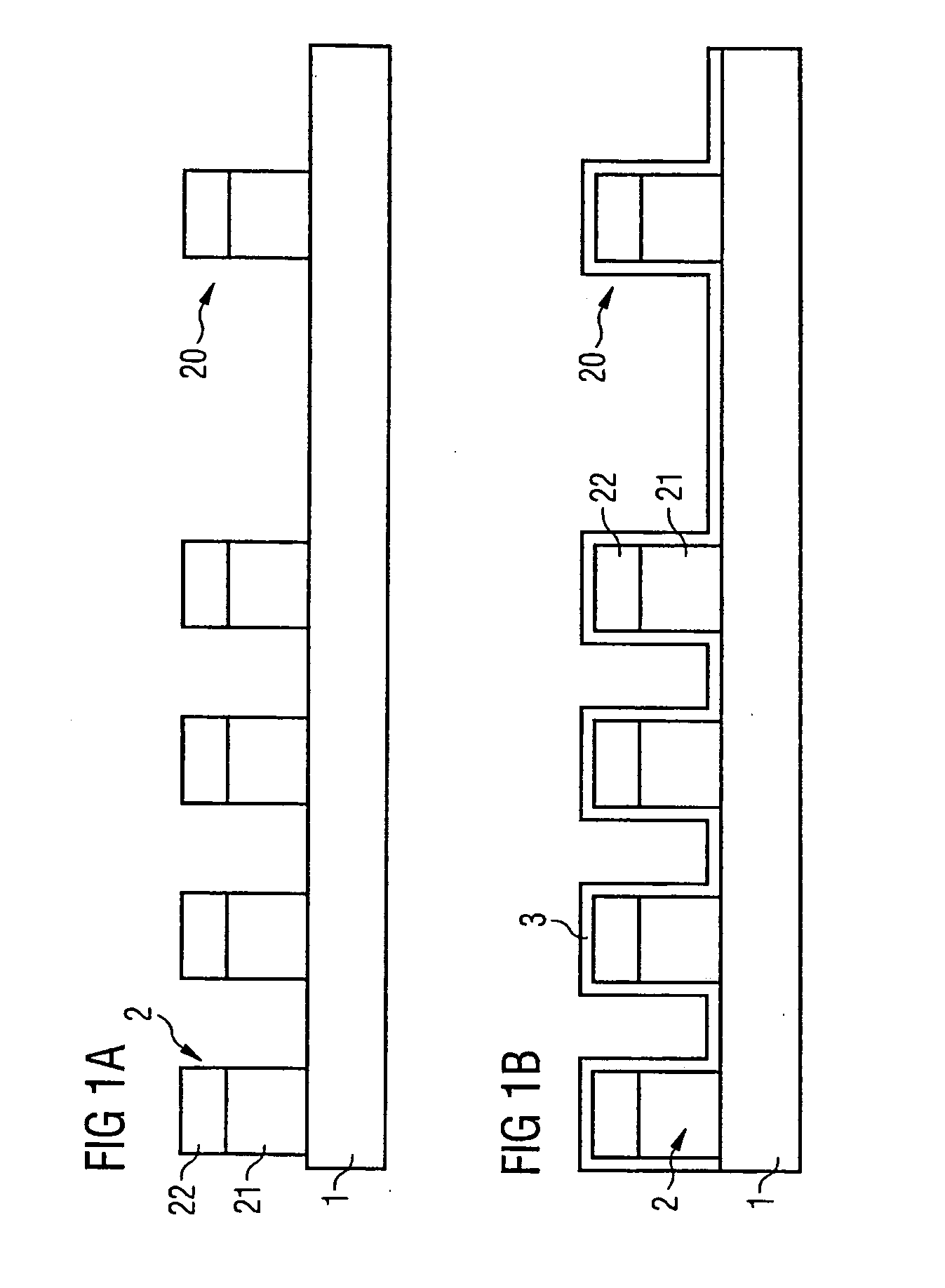Method for fabricating a contact hole plane in a memory module