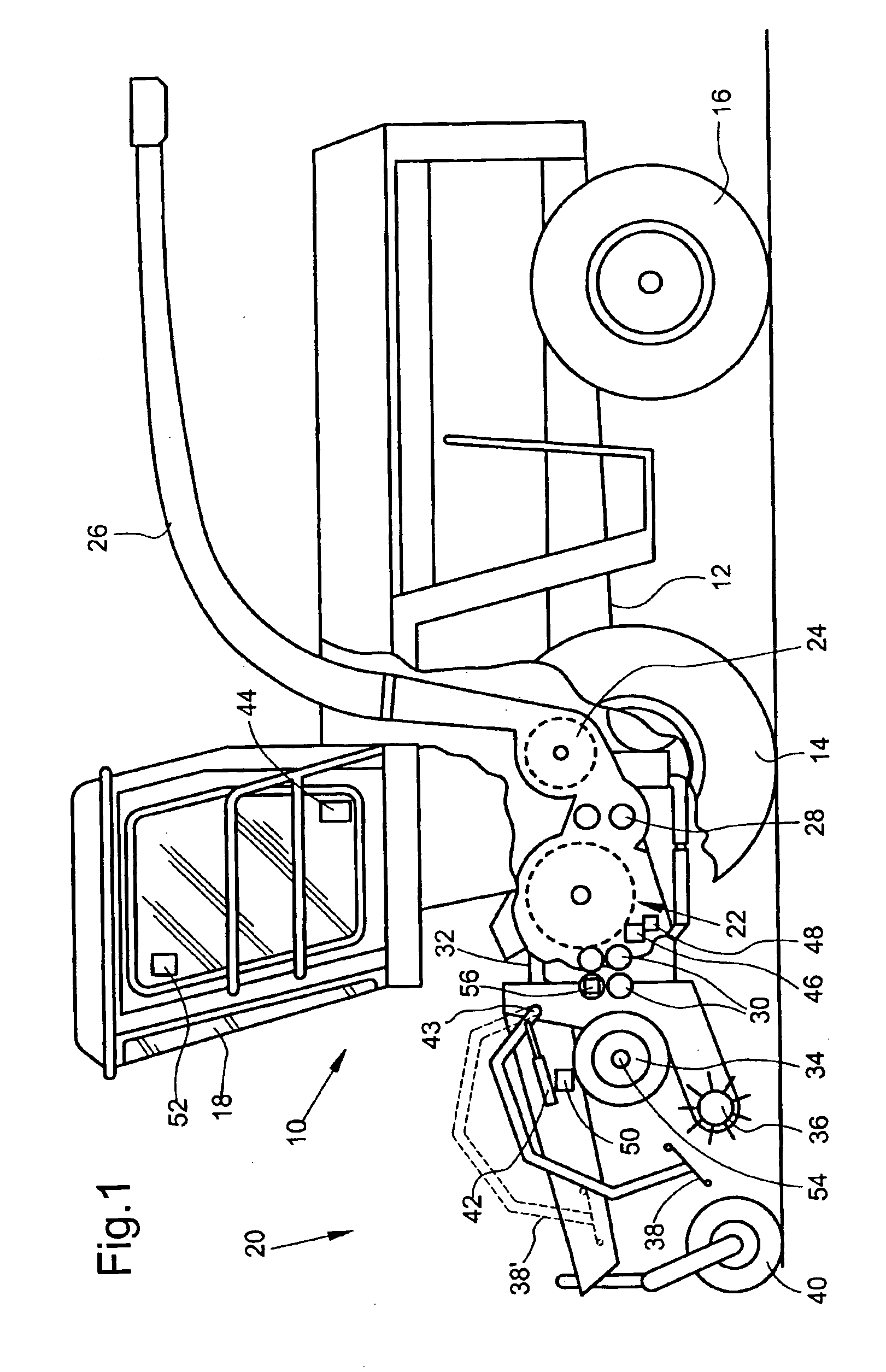 Detection arrangement for the detection of a crop jam in a harvesting machine