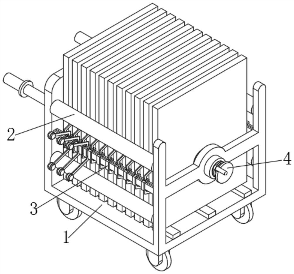 Shock absorbing device for civil engineering