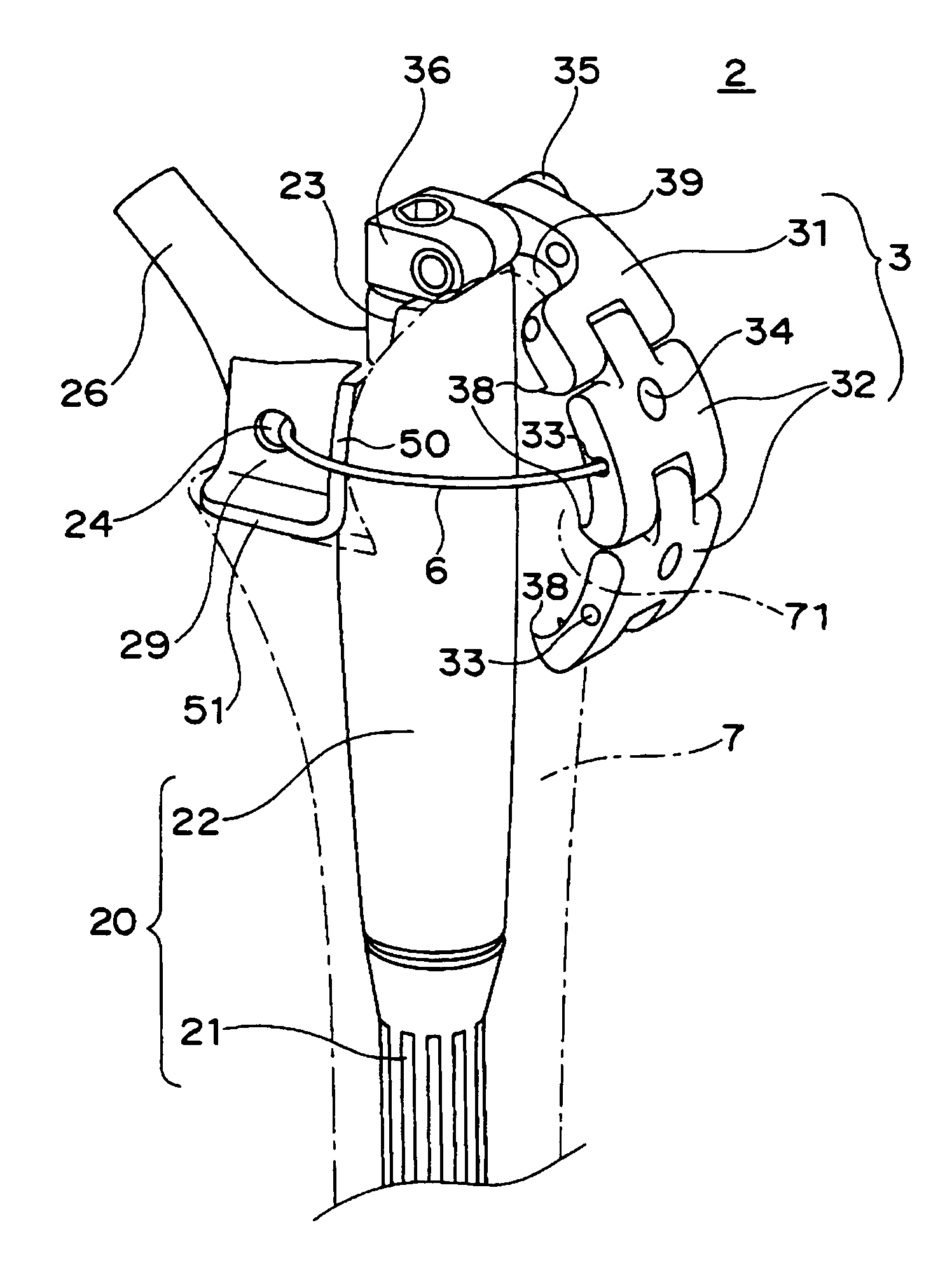 Femoral stem for artificial hip joint and artificial hip joint including the same