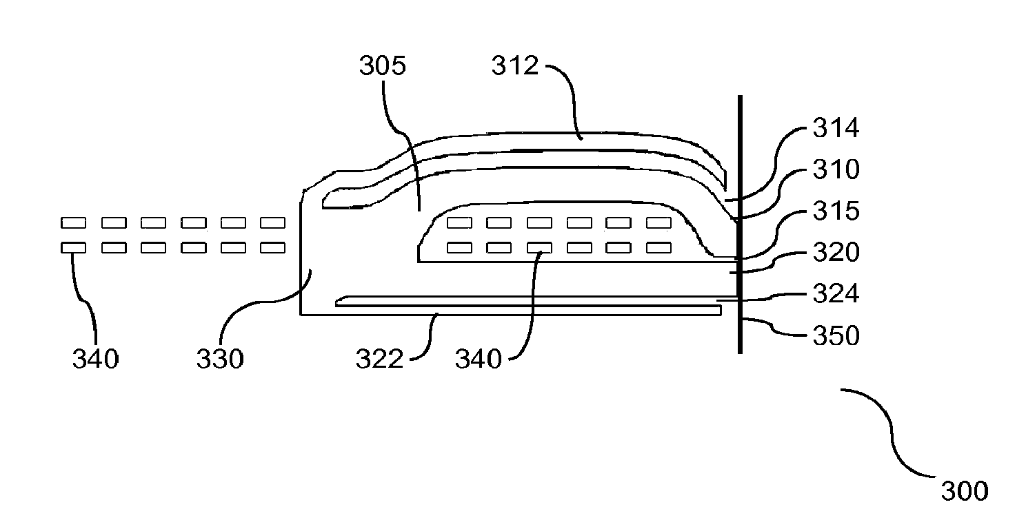 Magnetic write head with flux diverting structure