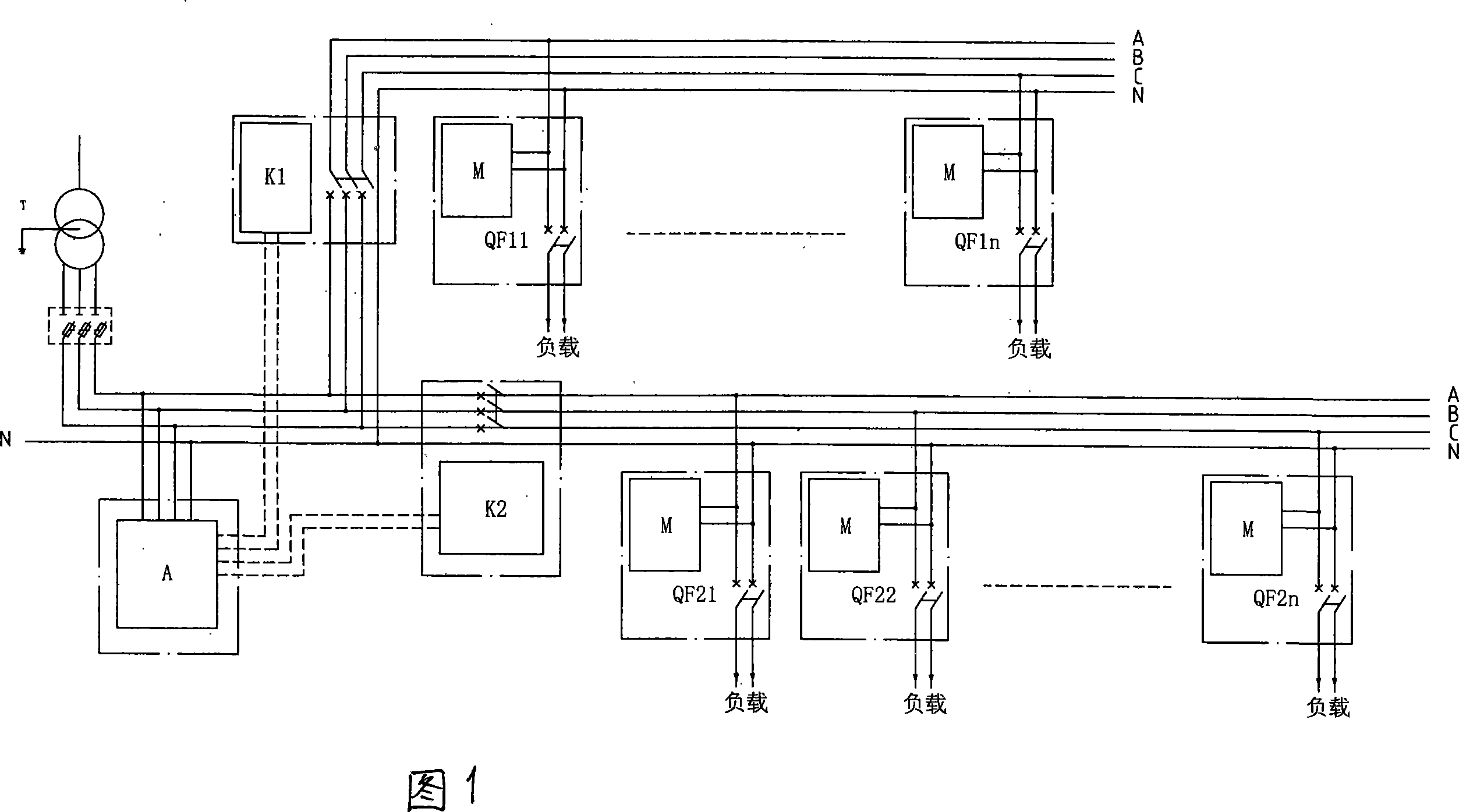 Multi-level switch system for power line disconnection protection