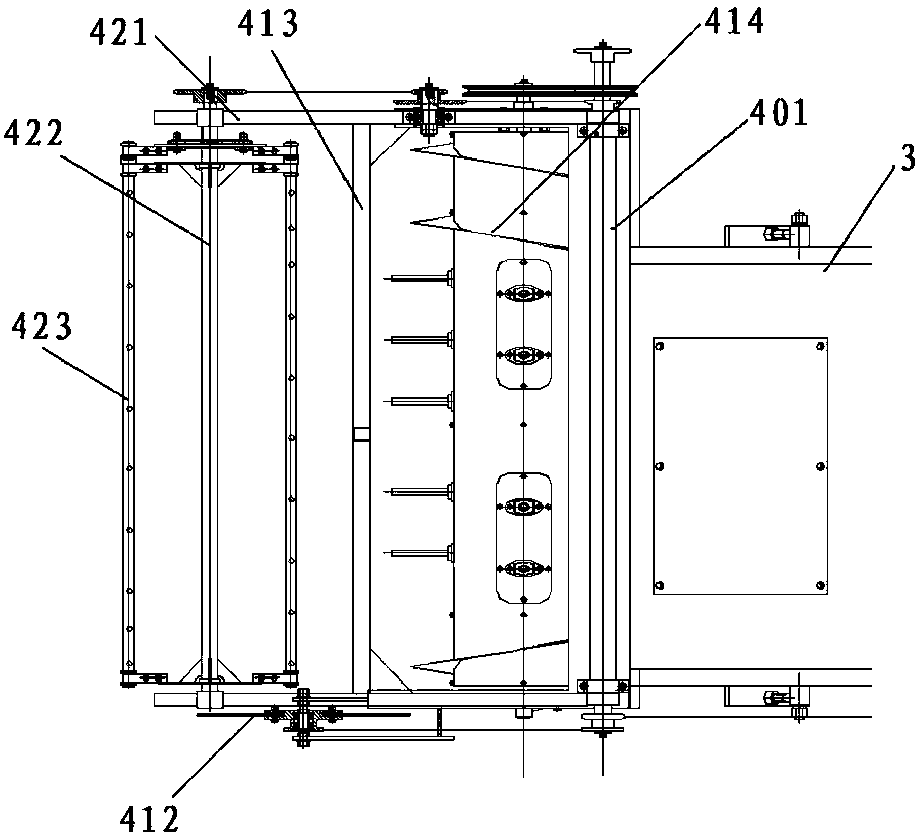 Pineapple leaf harvester