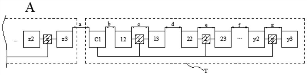 Test key structure and wafer stacking structure