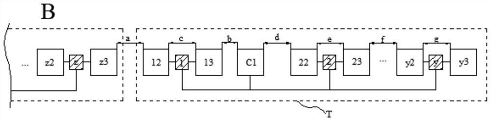 Test key structure and wafer stacking structure