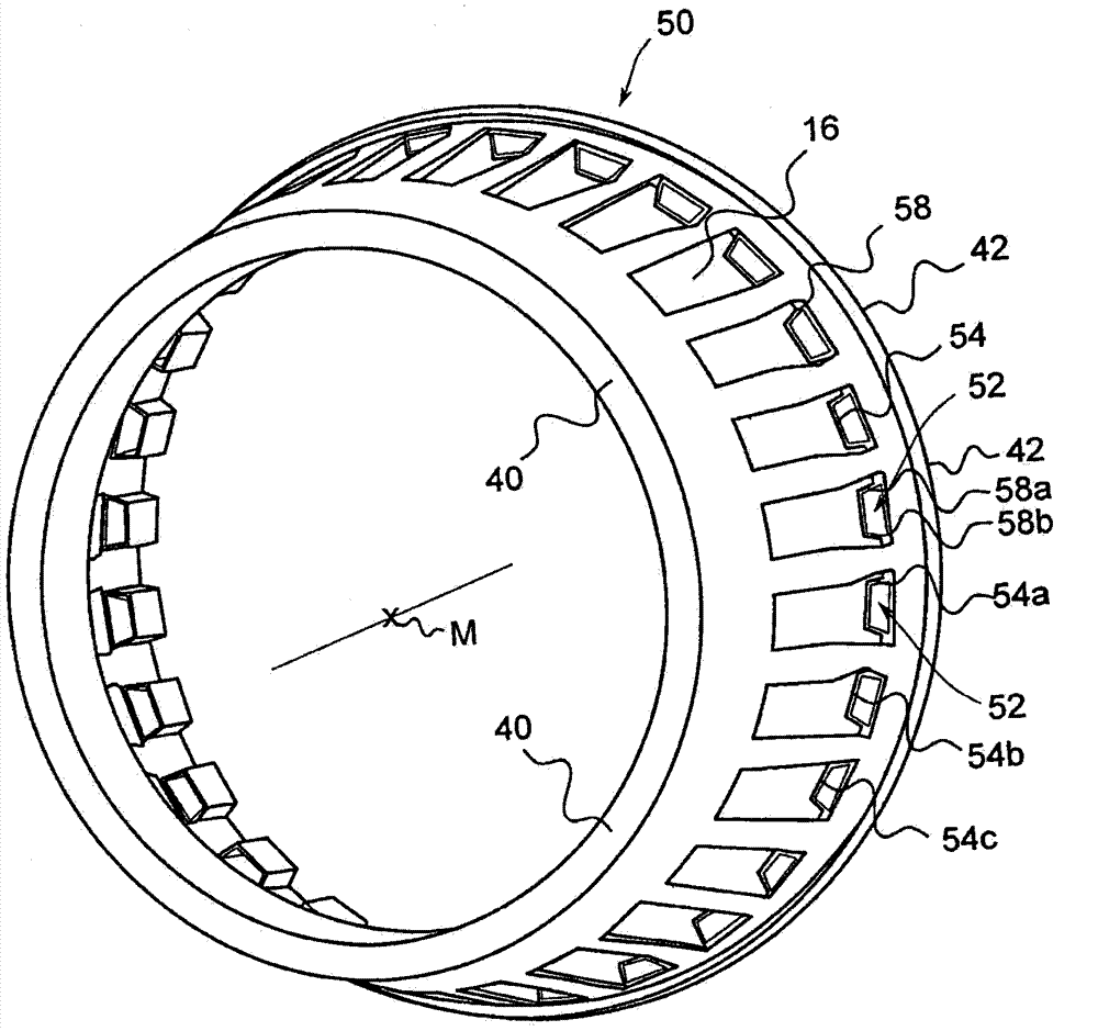 Rolling bearing retainer or segment used for rolling bearing retainer