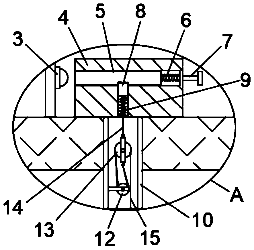 Auxiliary self-locking protection mechanism used for electric steam boiler