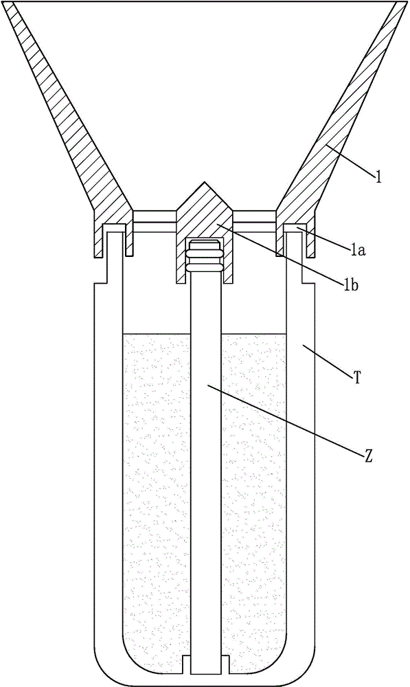 Filling method for filter material