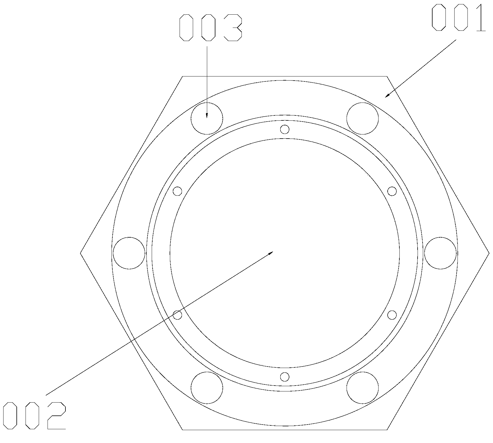 Loudspeaker structure based on ring shaft phase-reversing tube application