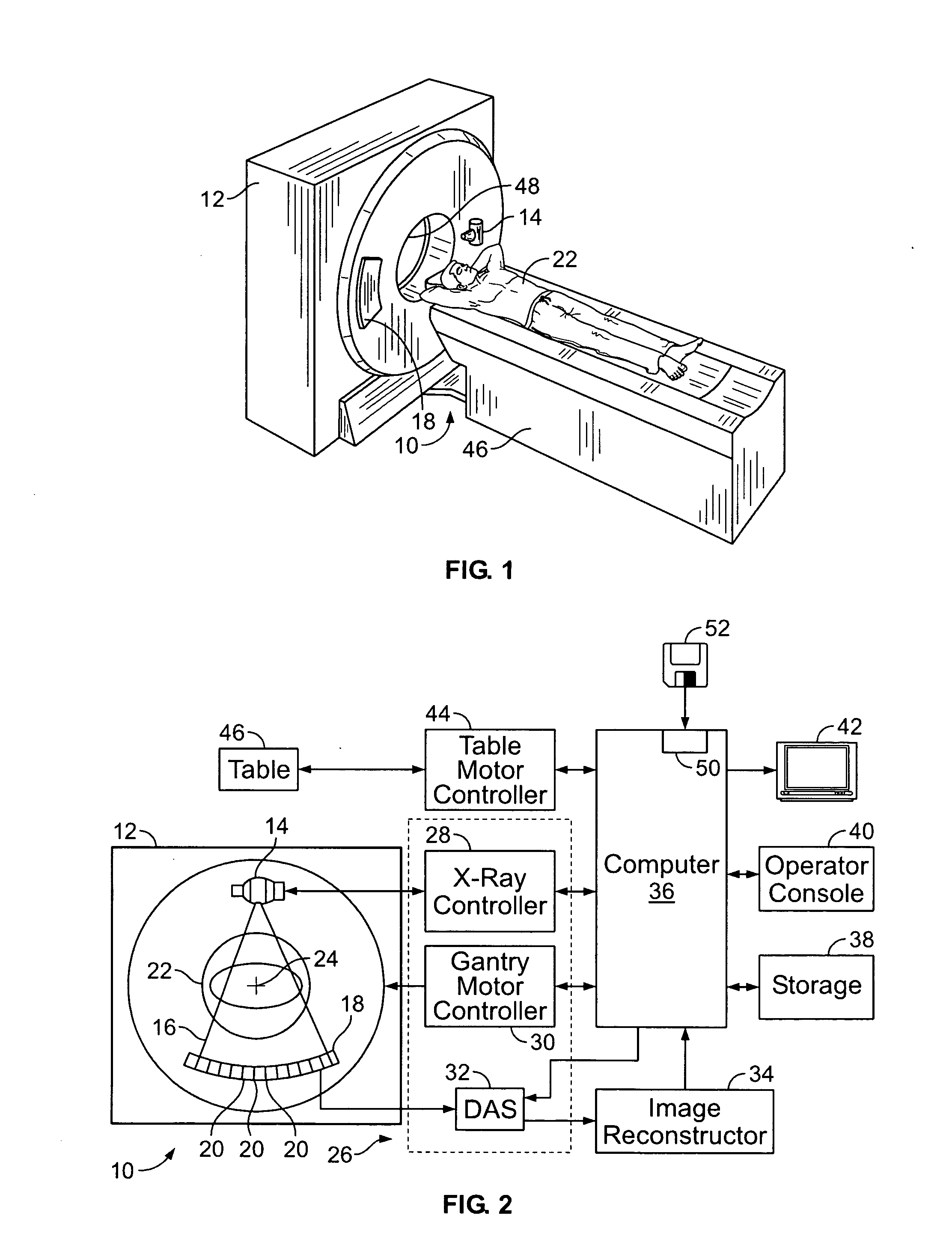 Method and apparatus for field-of-view expansion of volumetric CT imaging