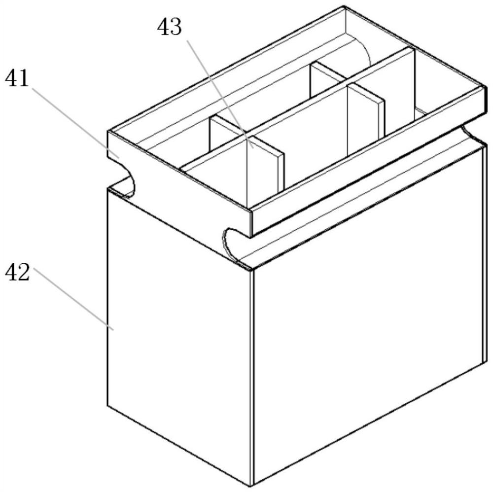 Stand column applied to deck type arch bridge and construction method of stand column