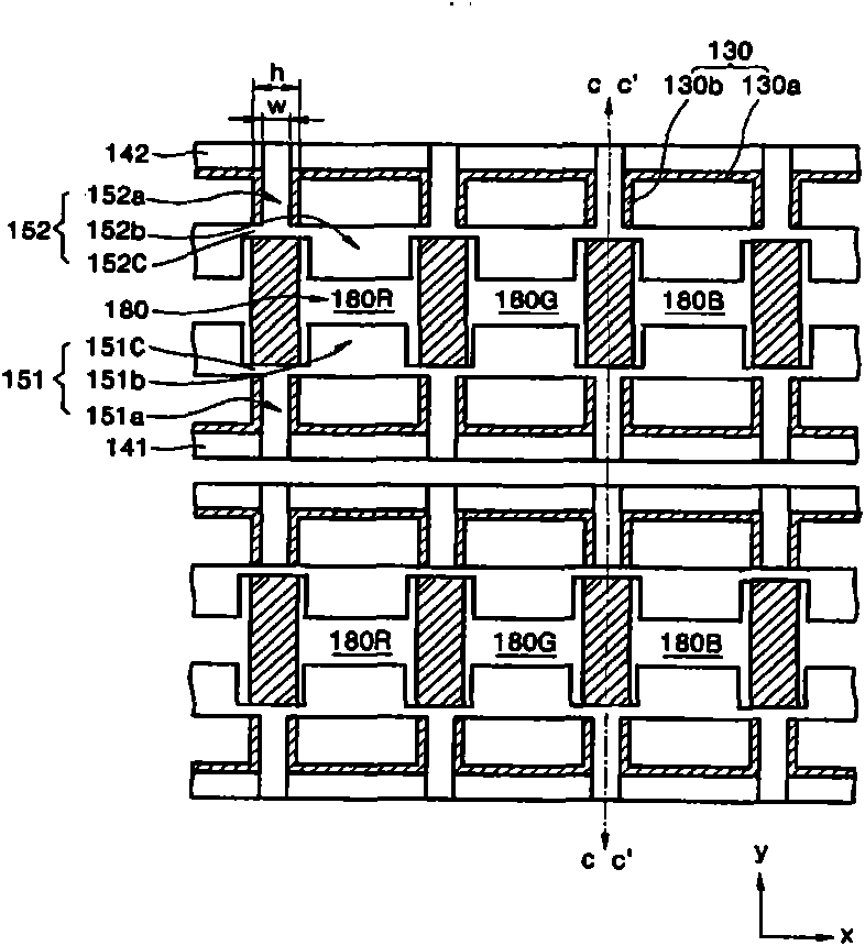 Plasma display panel and front substrate thereof