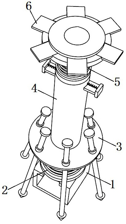 Emergency reinforcing and supporting device for mining