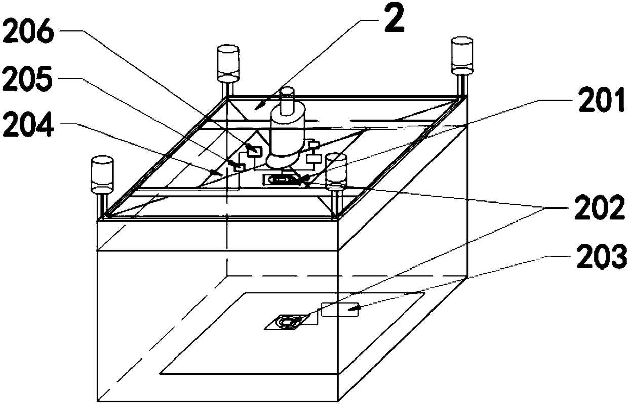 Wind-light-storage integrated intelligent lawn maintenance system