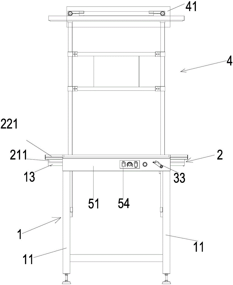 Automatic width adjustment connection table
