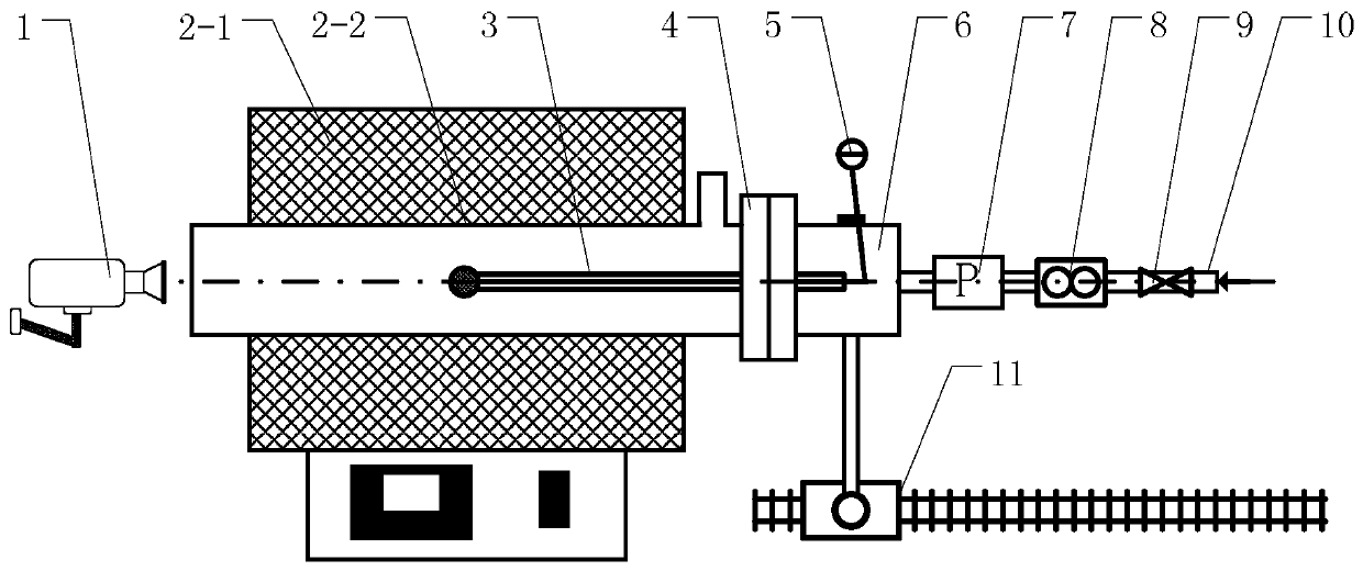 A device for dynamically measuring the combustion and sintering characteristics of fine particle samples and a method for measuring characteristic parameters using the device