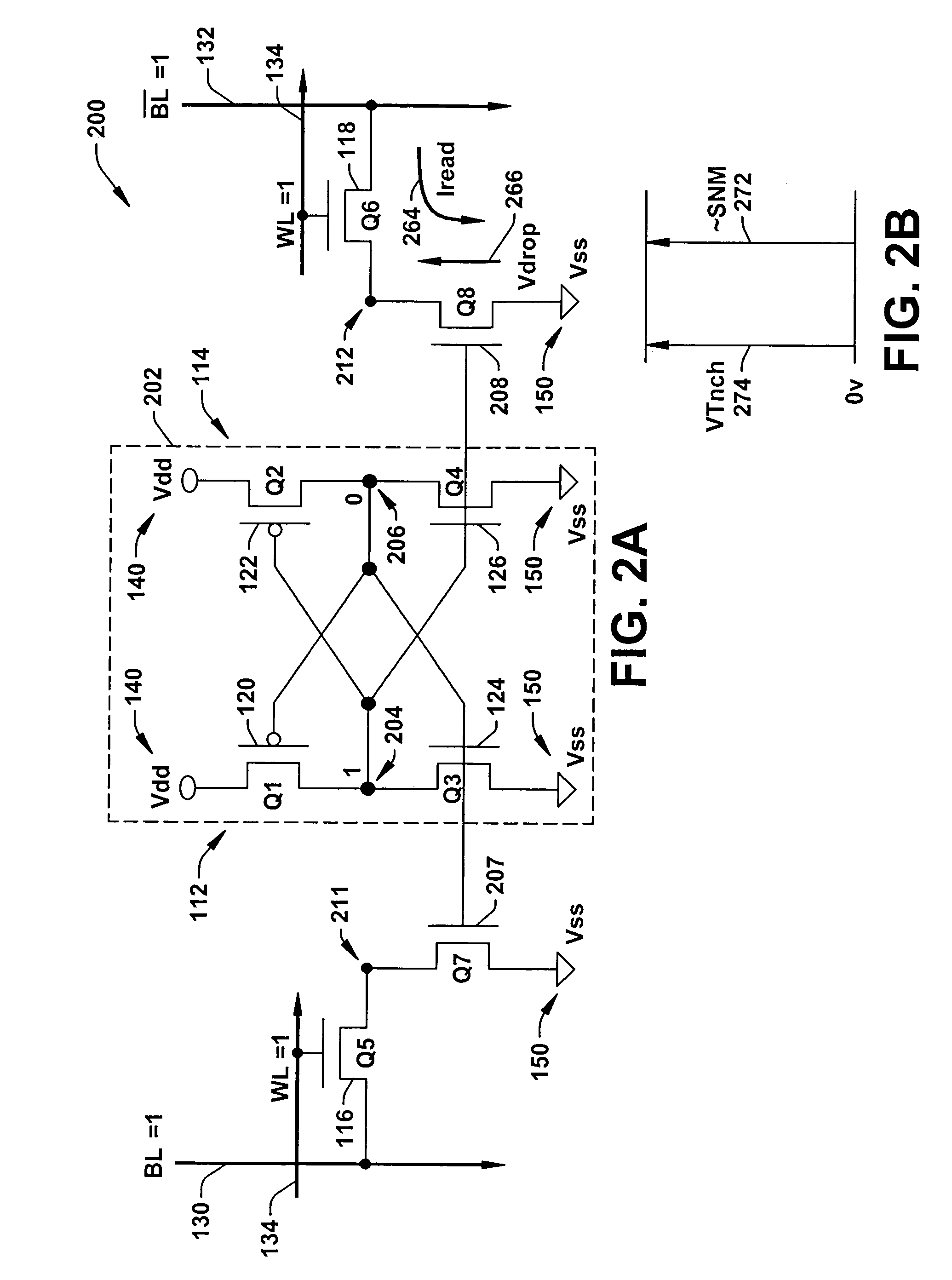 SRAM cell with independent static noise margin, trip voltage, and read current optimization