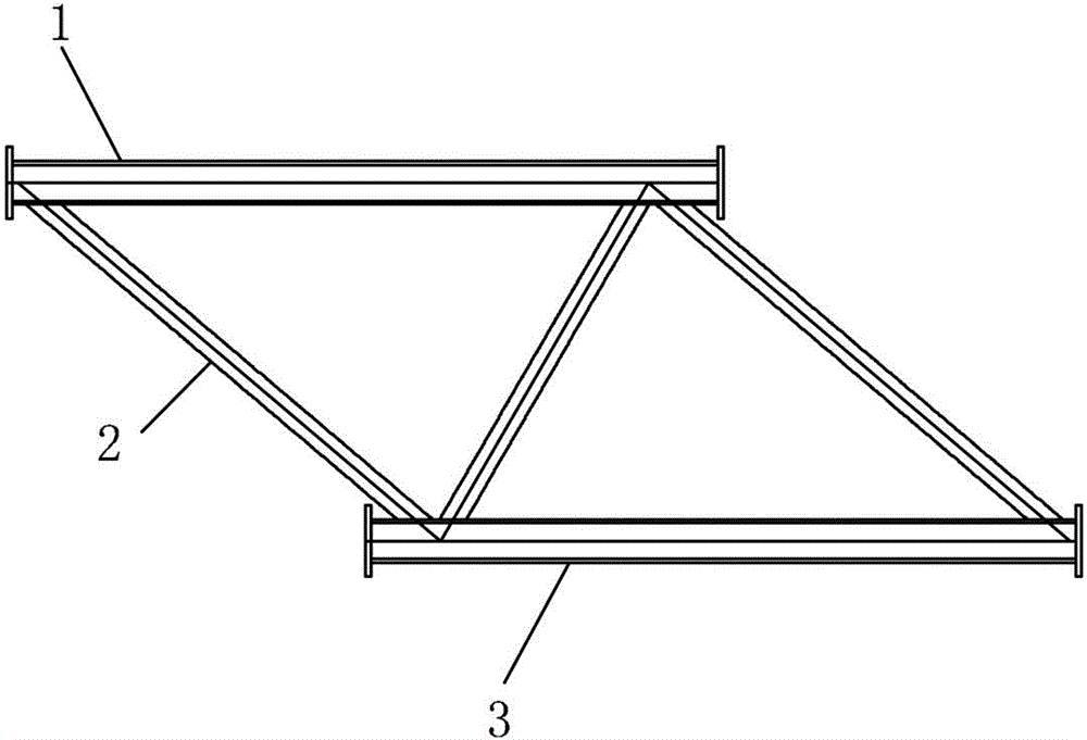 Assembly type truss formwork support