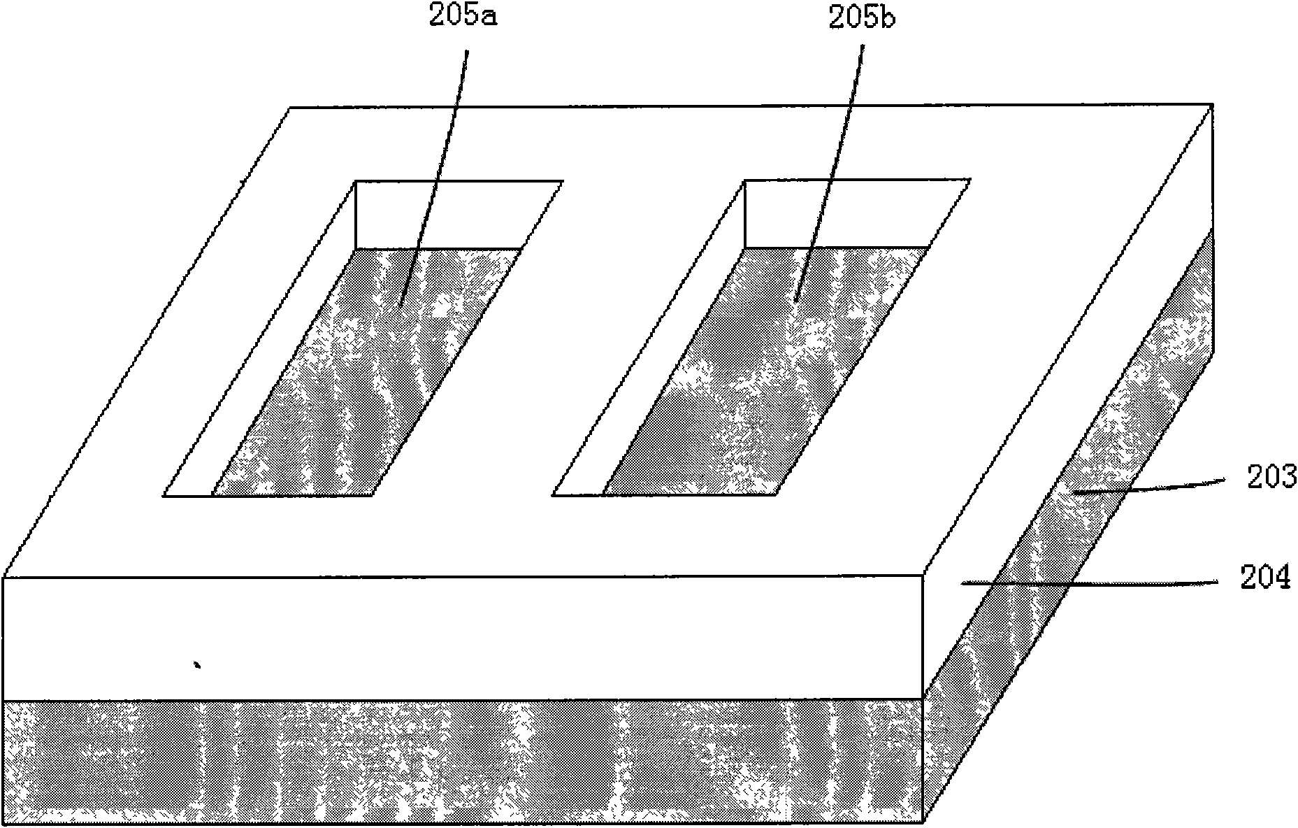 Resistive random access memory used in flexible circuits and production method thereof