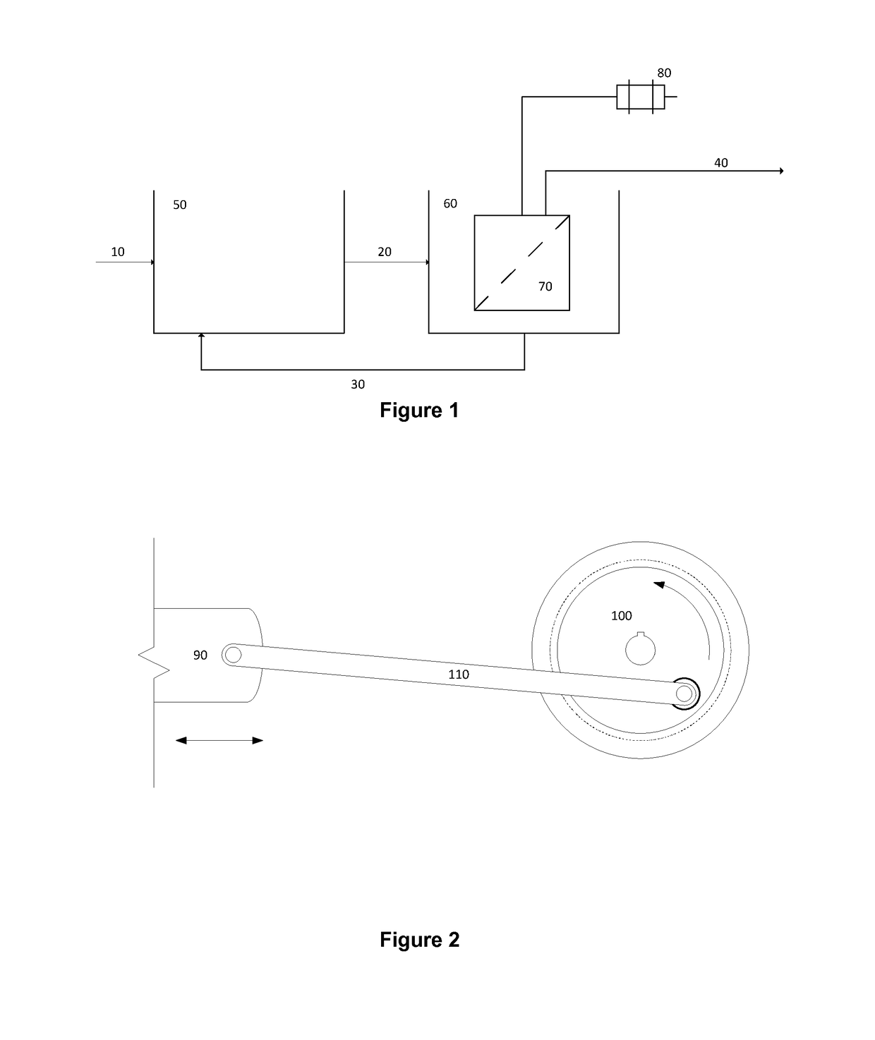 Membrane bioreactor system using reciprocating membrane