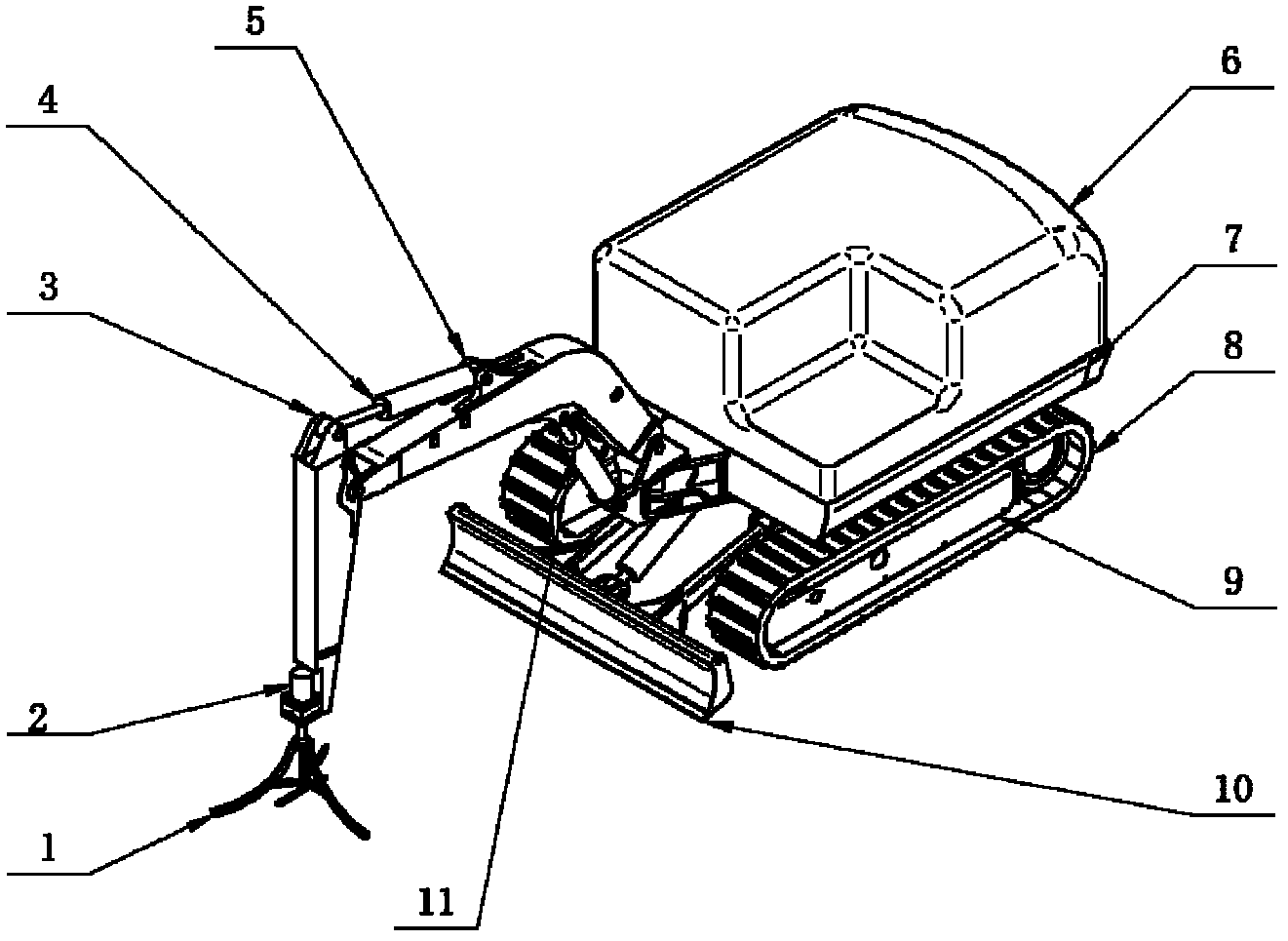 Self-stirring type dredging device for river channels
