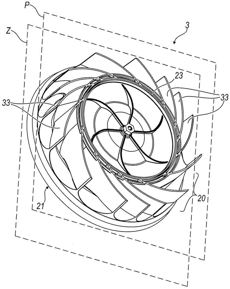 Improved fans, especially for smoke and vapor extraction systems in kitchens, and extraction systems incorporating such fans