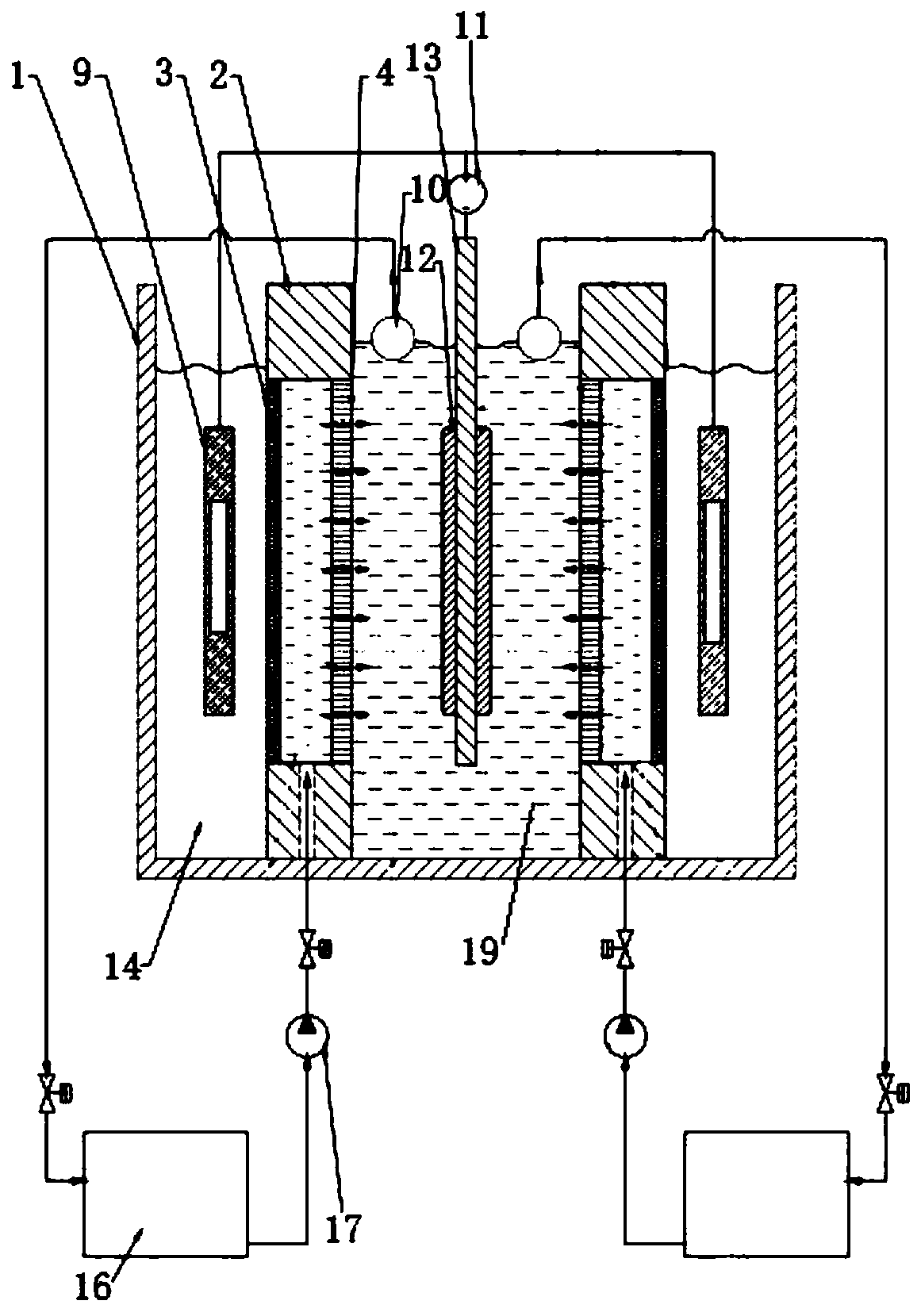 Jet flow type electrochemical deposition device