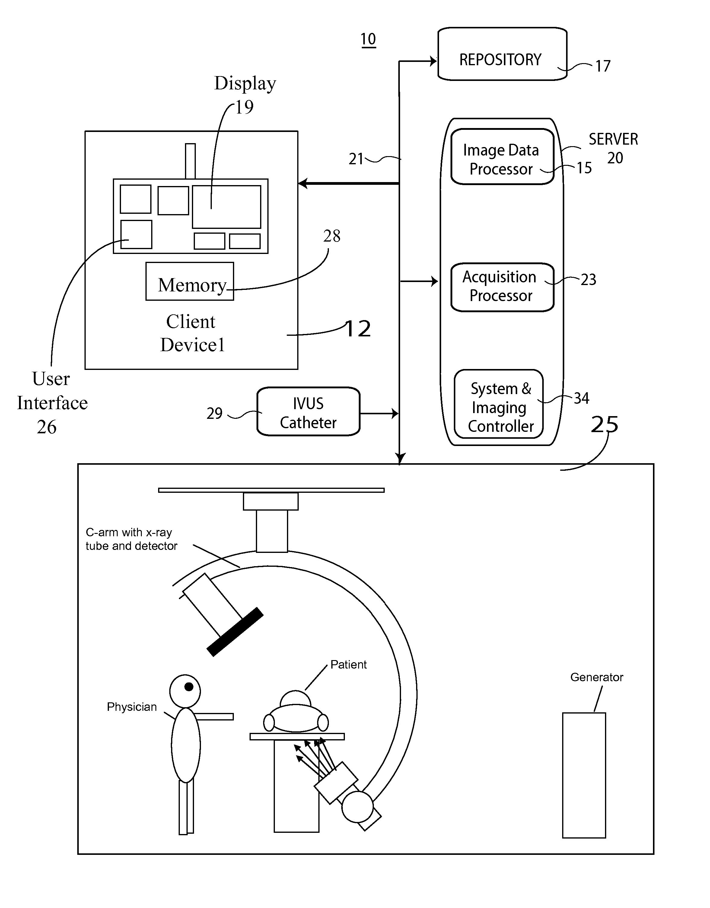 System for Orientation and Display of Ultrasound Imaging Data