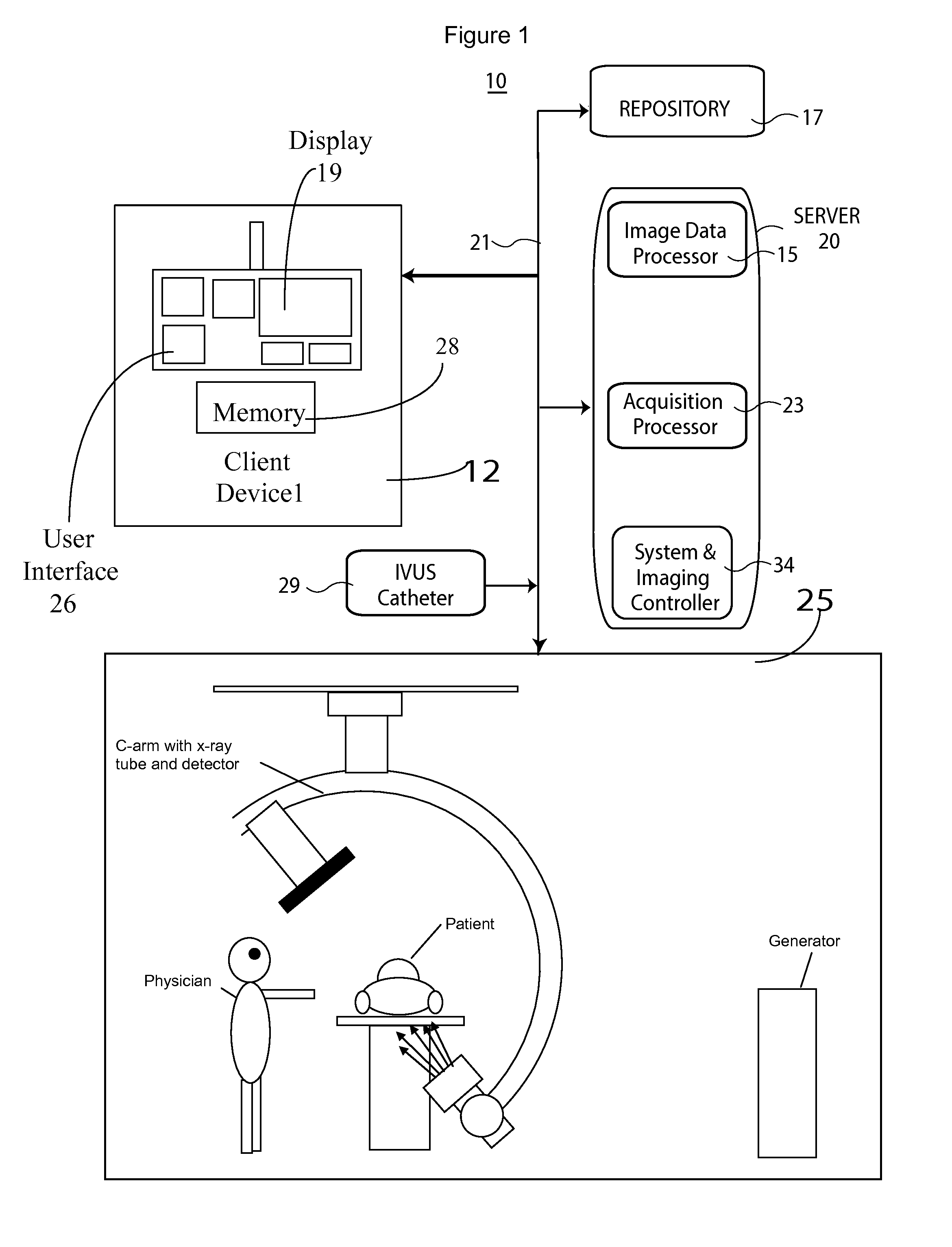 System for Orientation and Display of Ultrasound Imaging Data