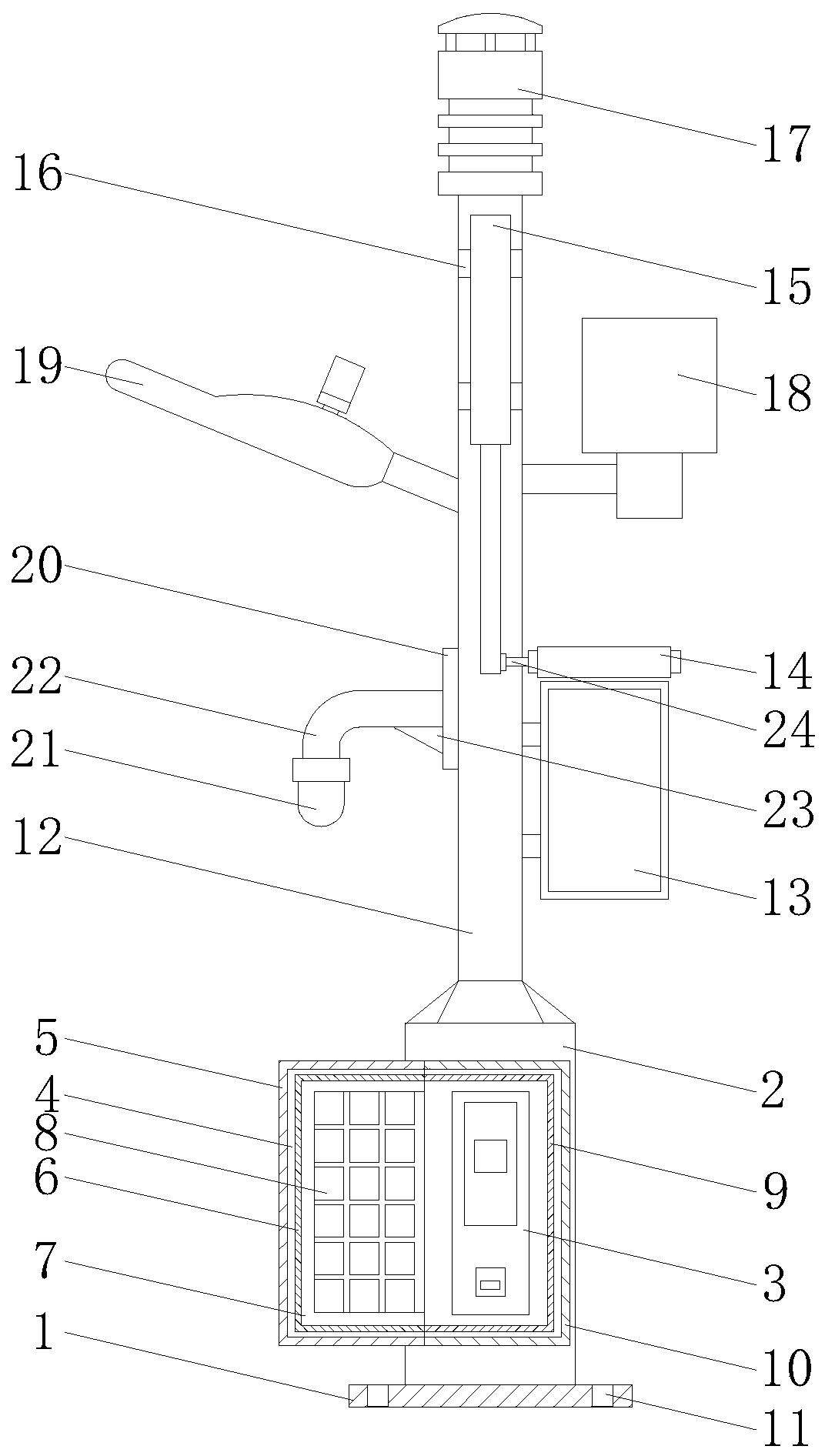 Charging pile and charging method thereof