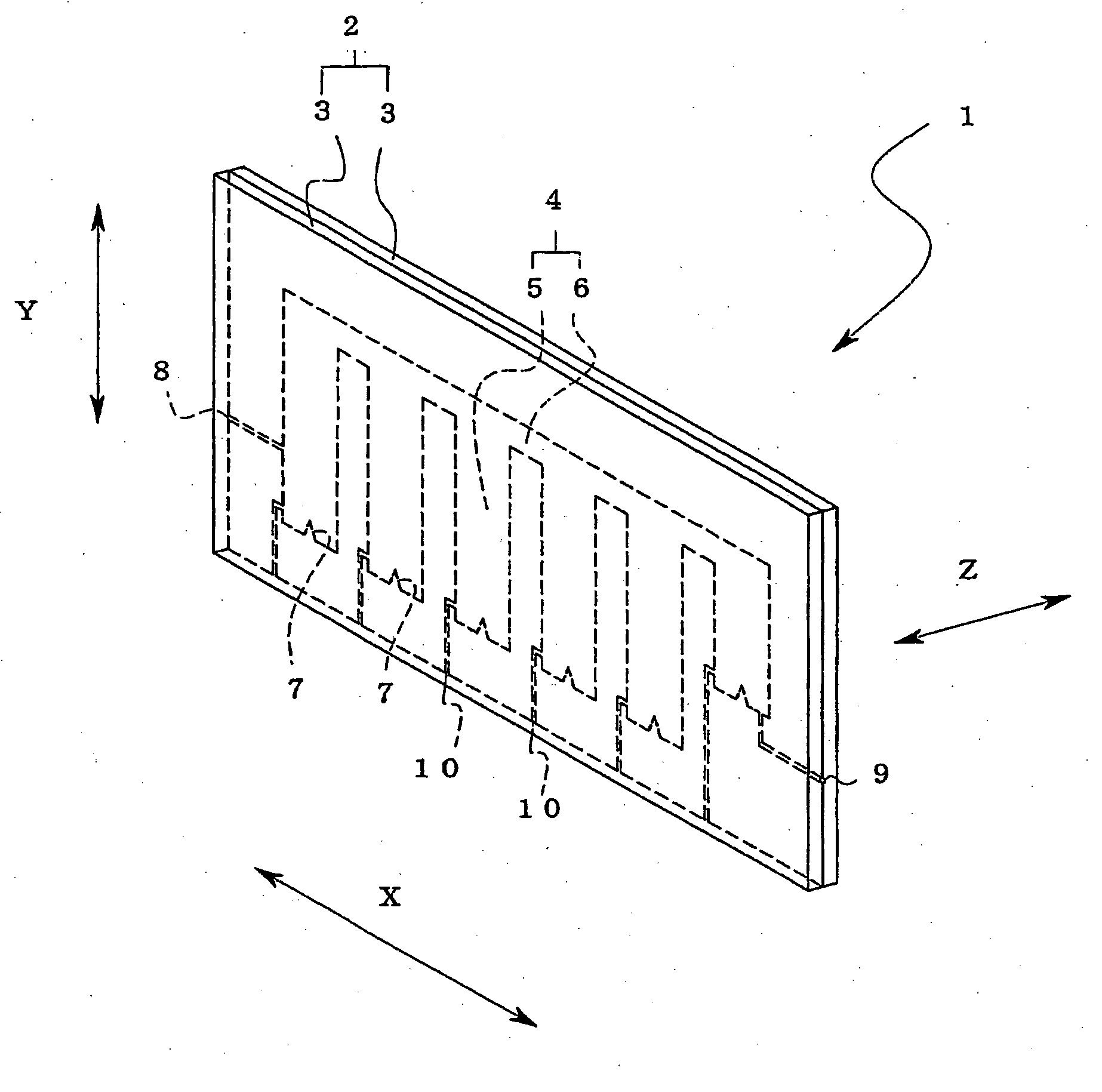 Device for separation of biological components, and method of separation of biological components using the device