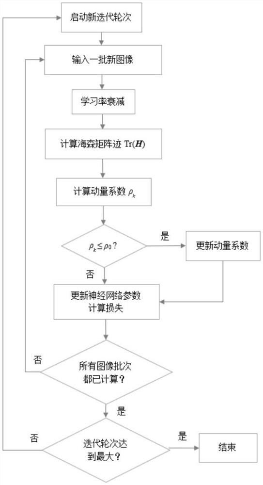 Training method and system of deep neural network based on critical damping momentum